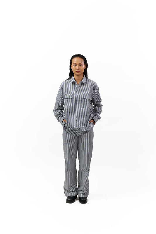 Black&White Stripe Shirt