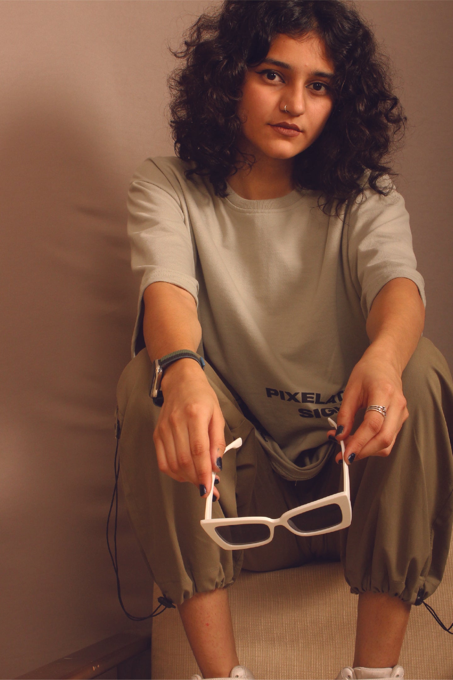 Pixelated Sight T-shirt Mint