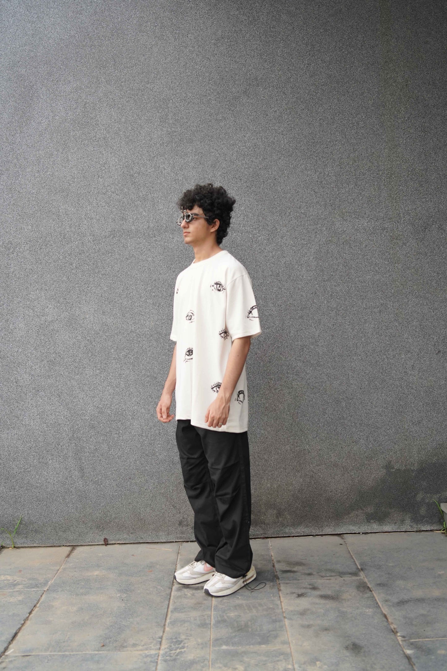 Pixelated Sight T-shirt Off-White