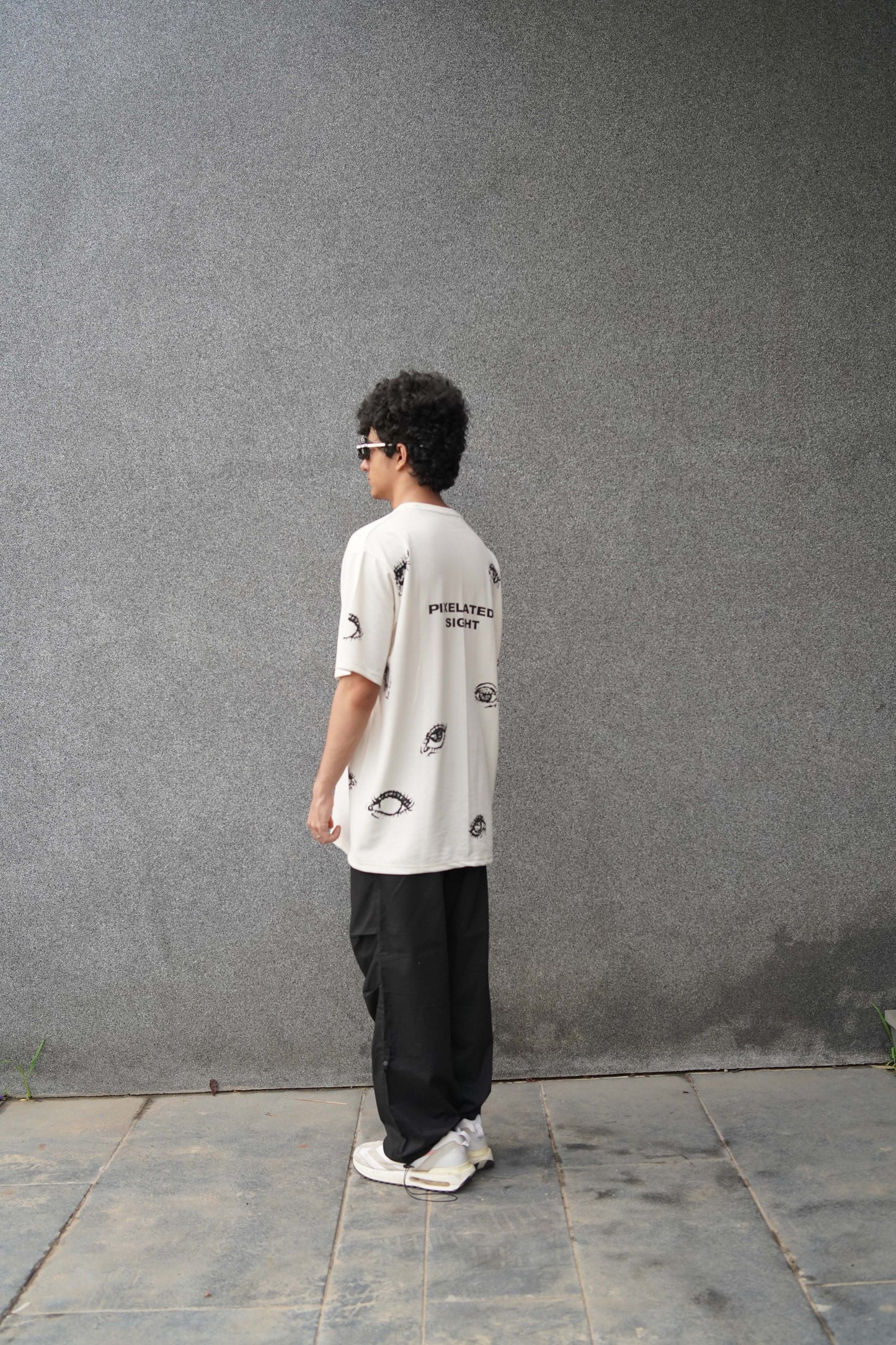 Pixelated Sight T-shirt Off-White