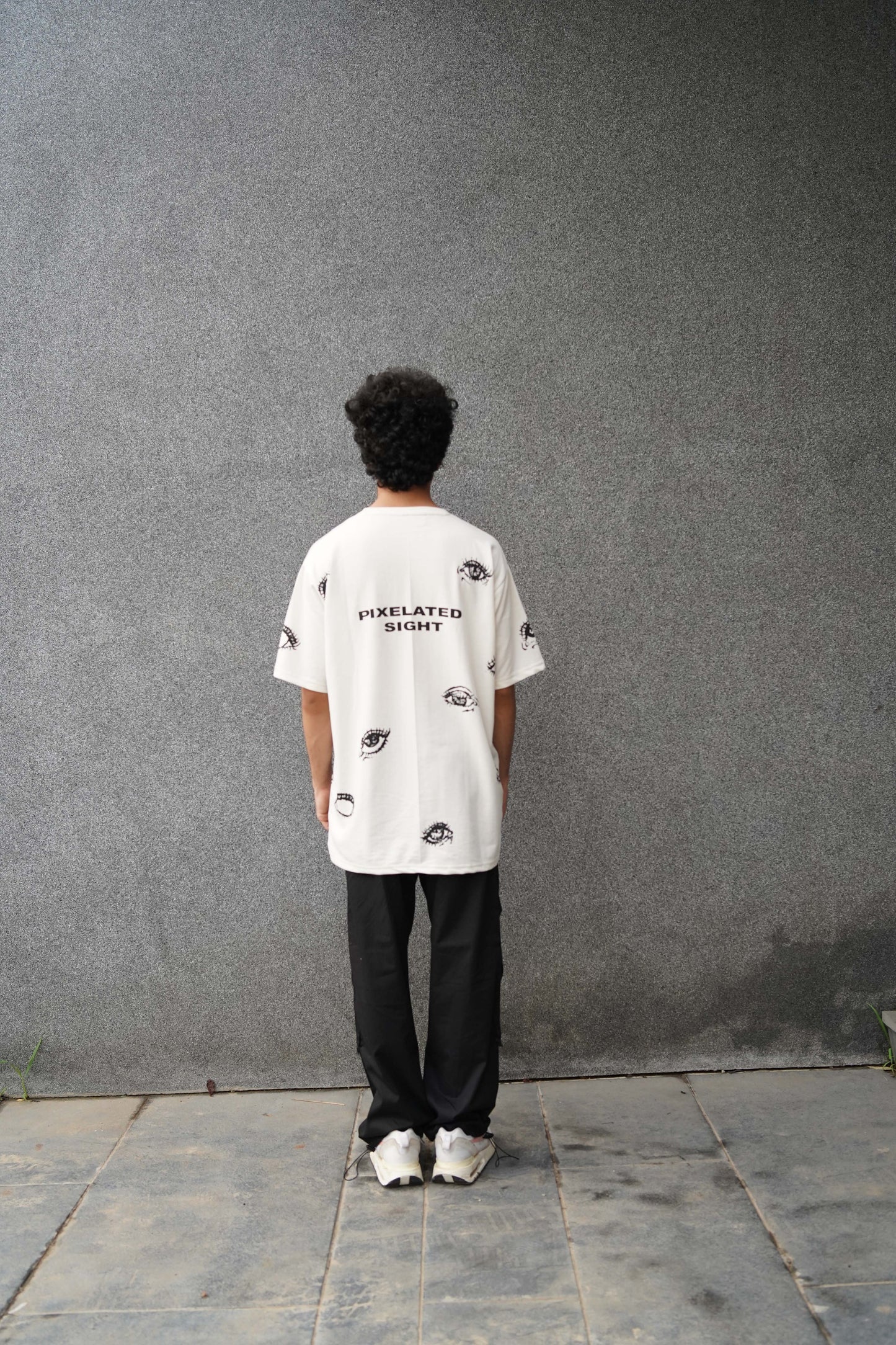 Pixelated Sight T-shirt Off-White