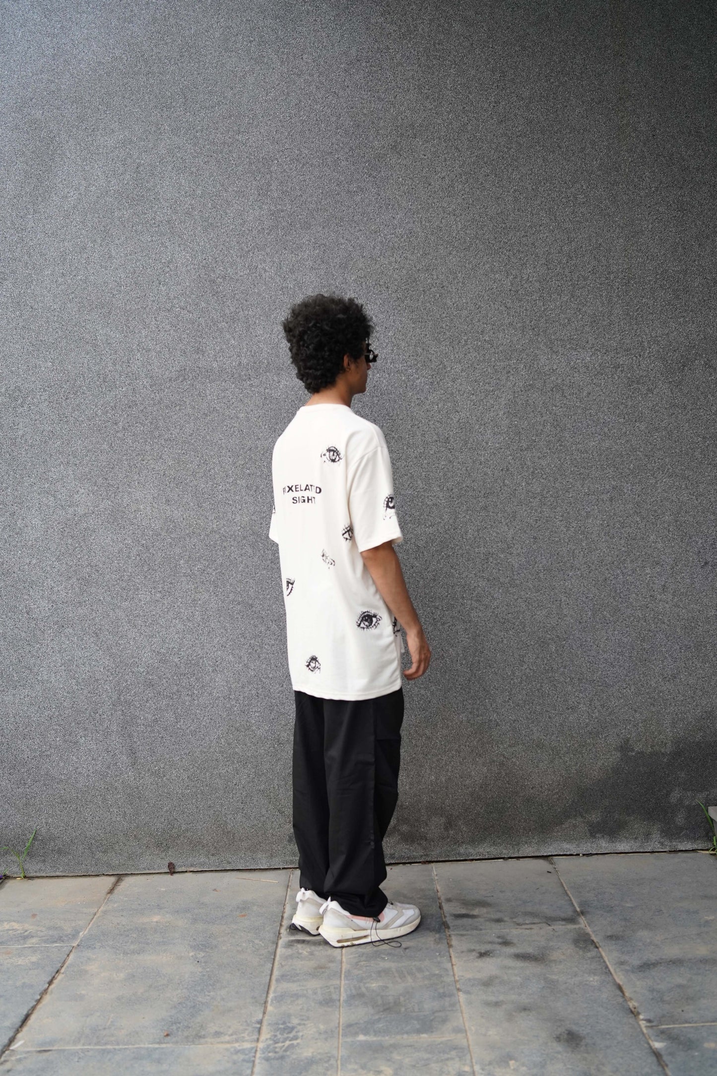 Pixelated Sight T-shirt Off-White