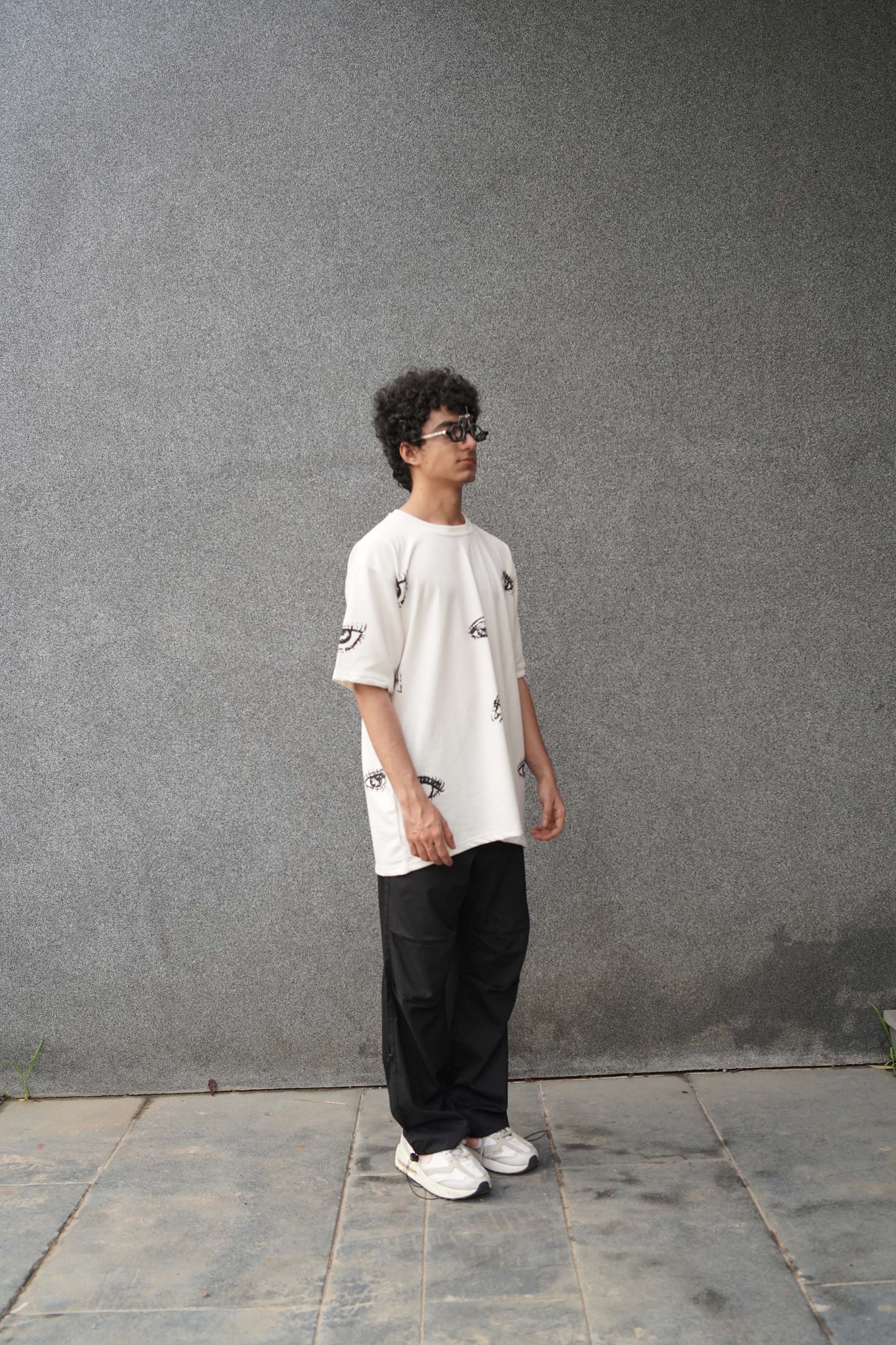 Pixelated Sight T-shirt Off-White