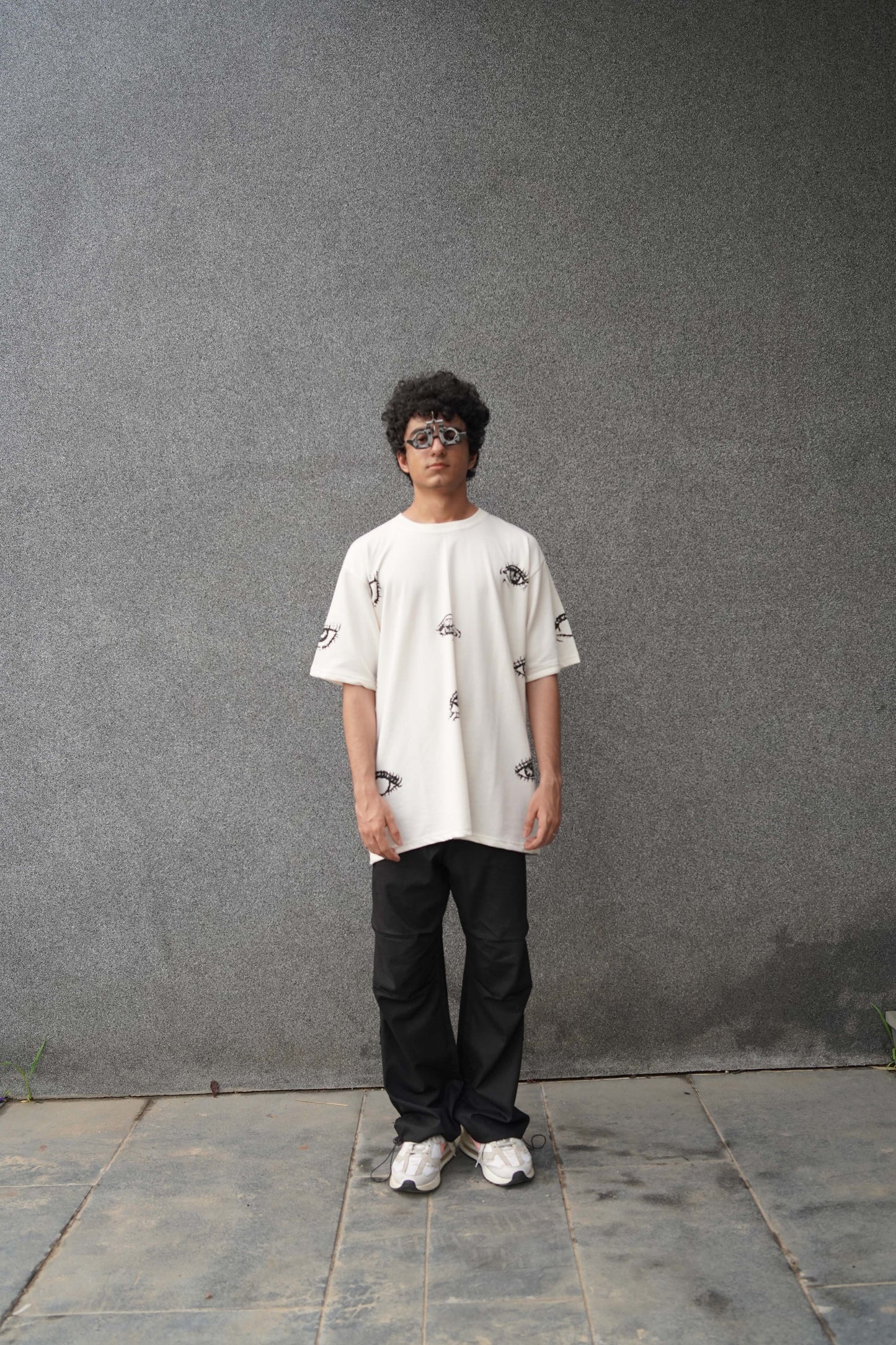 Pixelated Sight T-shirt Off-White